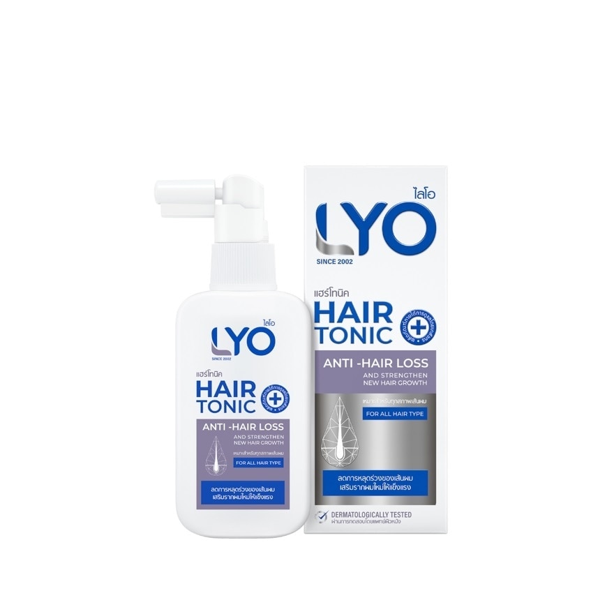 Lyo Hair Tonic Anti-Hair Loss 100 Ml. บำรุงผมร่วง ผมบาง