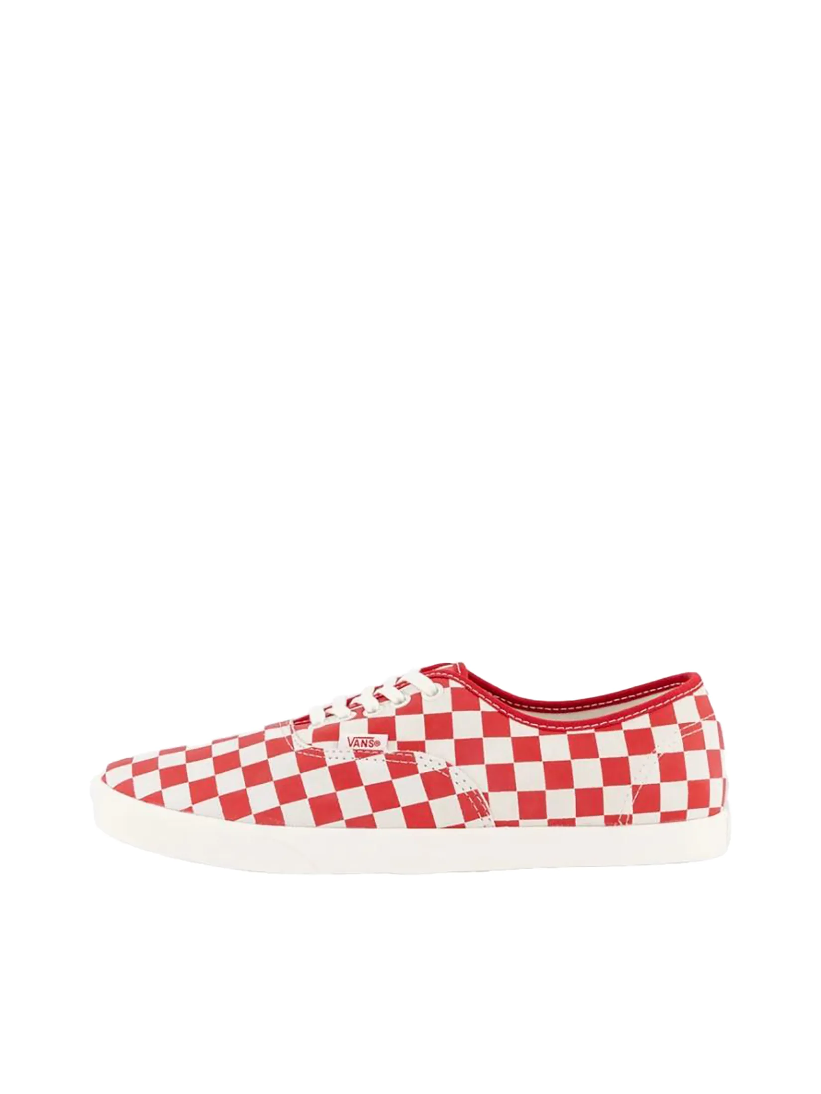 VANS Unisex Sneakers Authentic Lowpro - Checkerboard Red