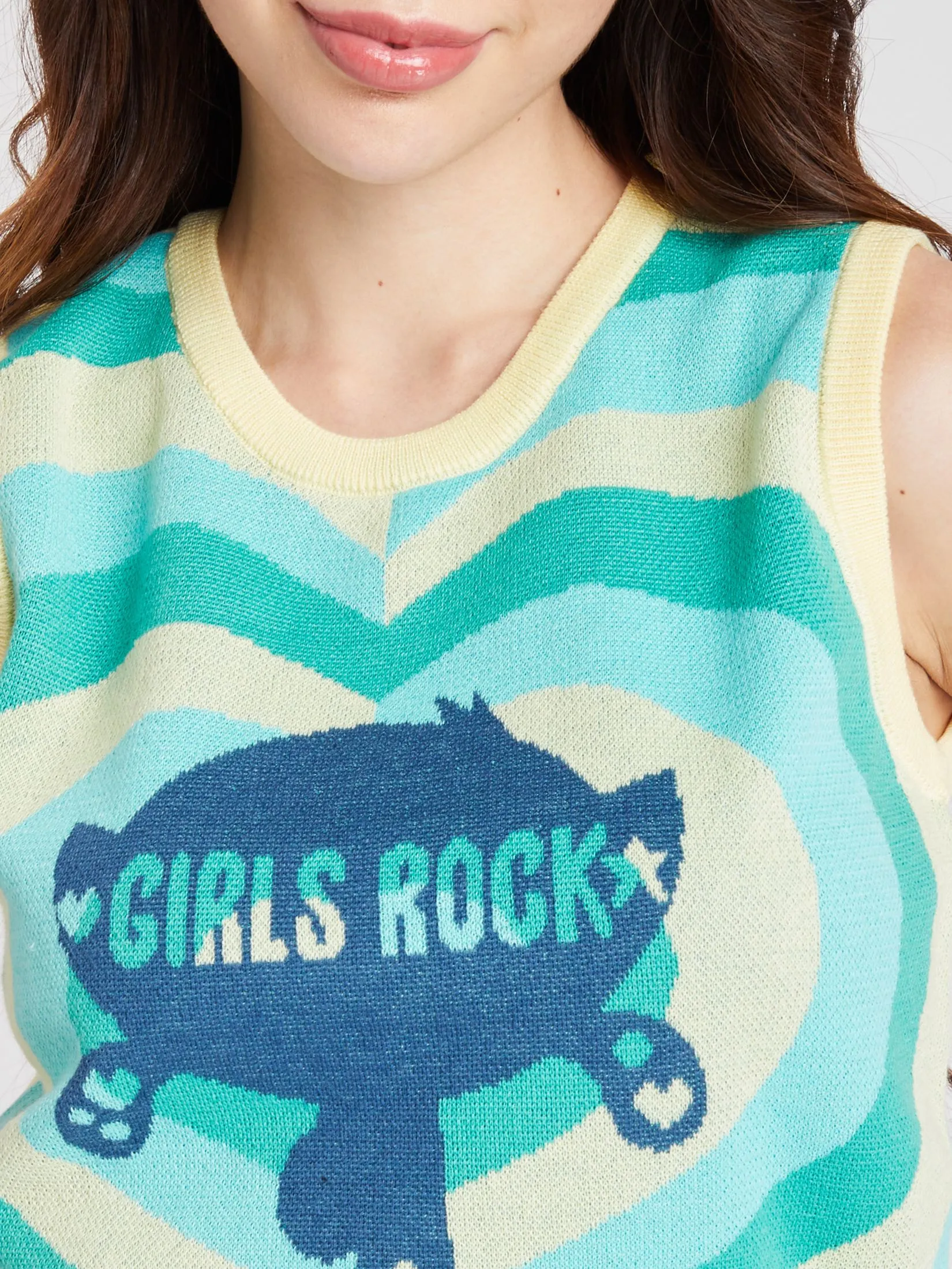 LOLITA Women Blouse Sleeveless The PowerPuff Girls