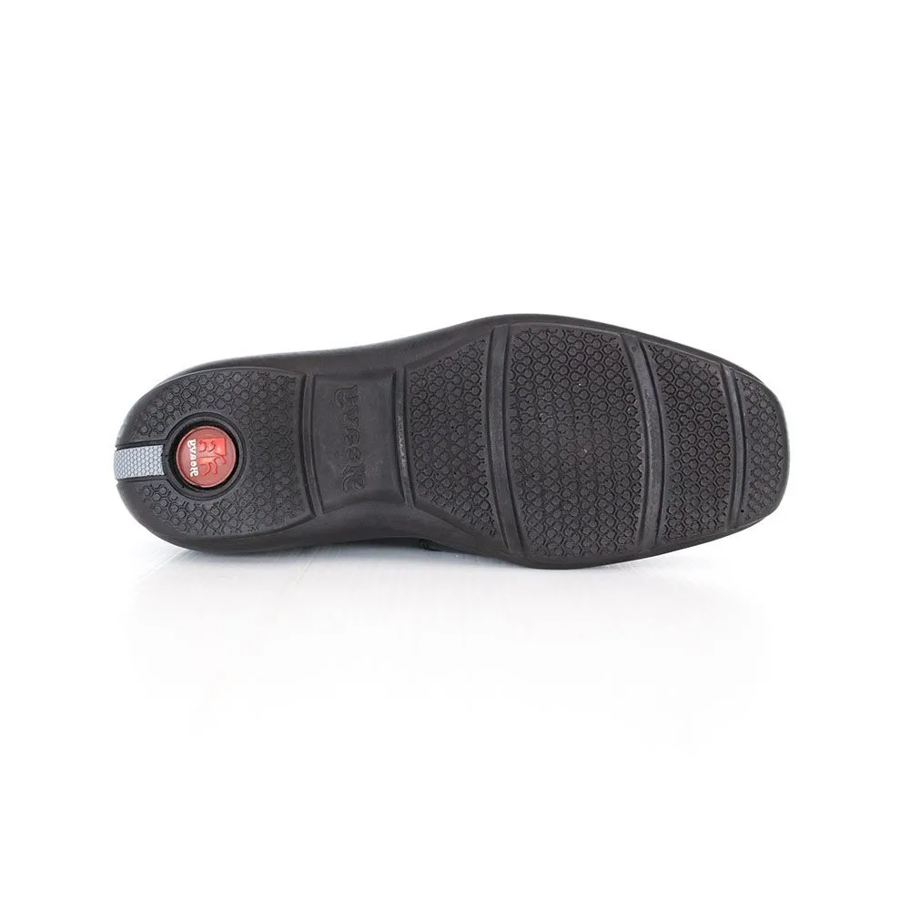 HEAVY Black leather formal shoes VB6242