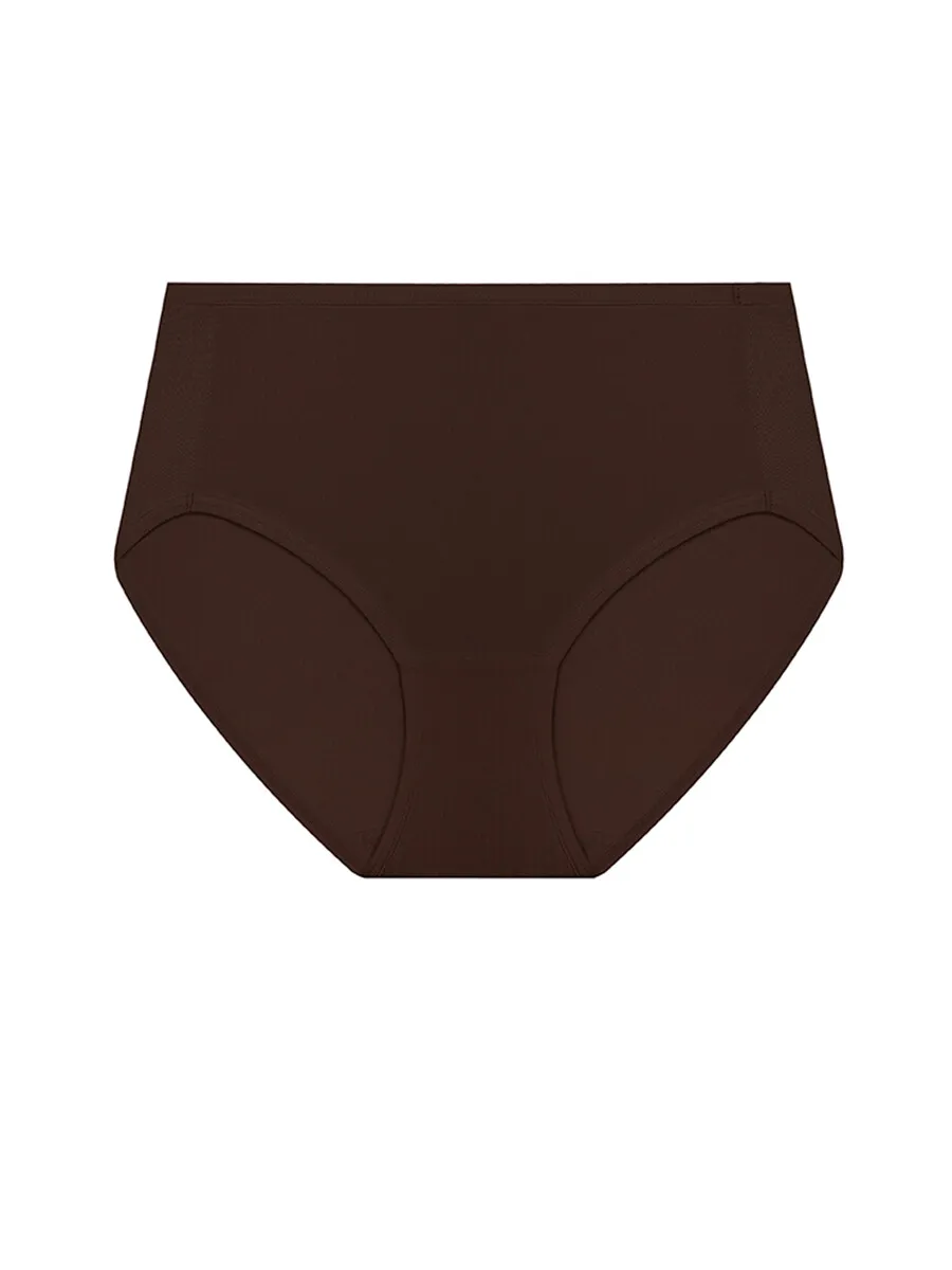 SABINA Panty Woman Microfiber High Waisted - Cocoa
