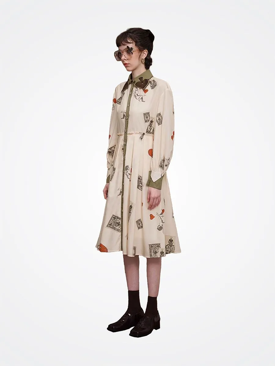 CAMOOONI Women Mystic Areana Dress Apricot