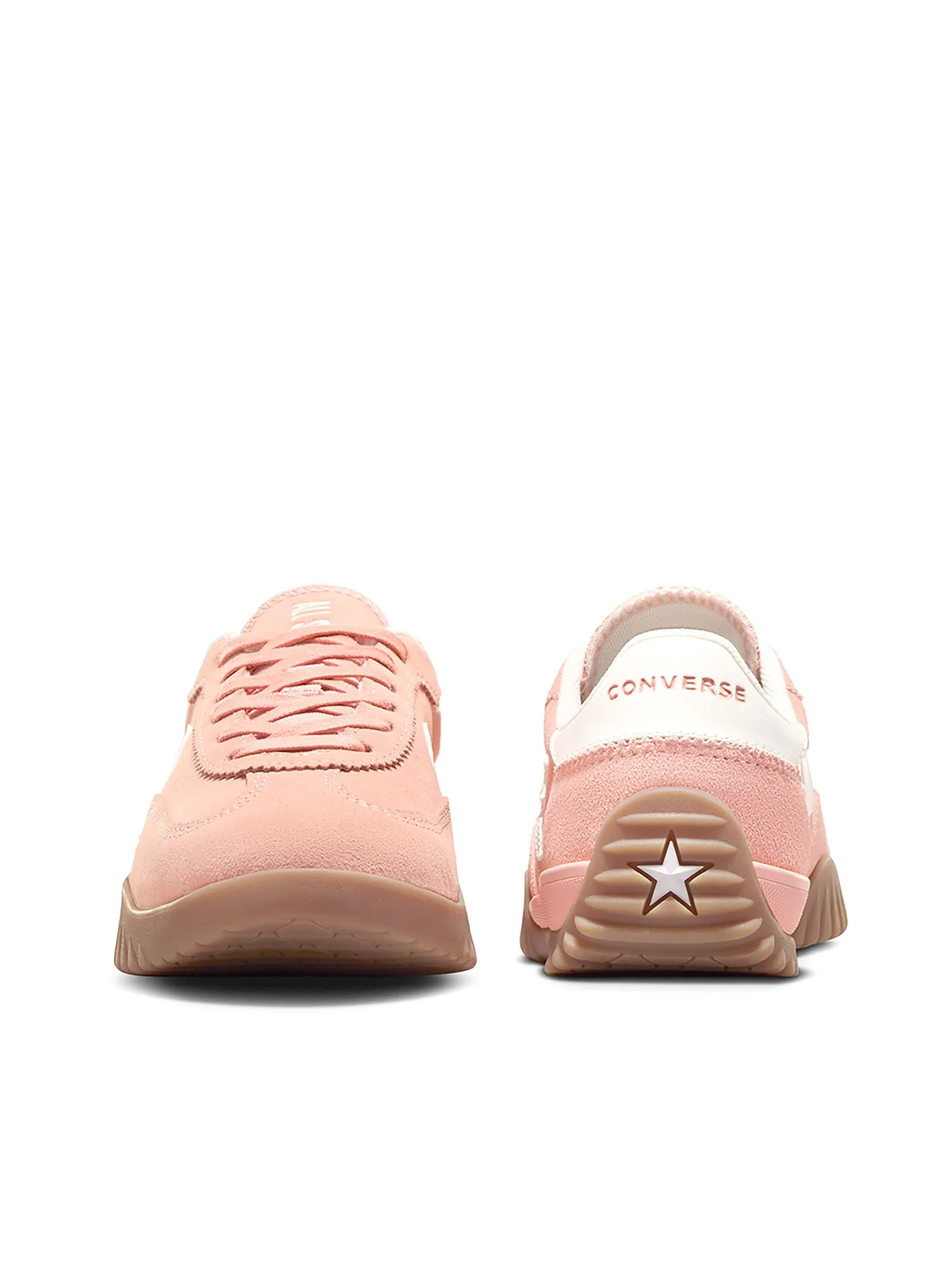 CONVERSE Women Sneakers Run Star Trainer Seasonal Color Ox Pink/Cream Flamingo Fade/Egret/Light Brown