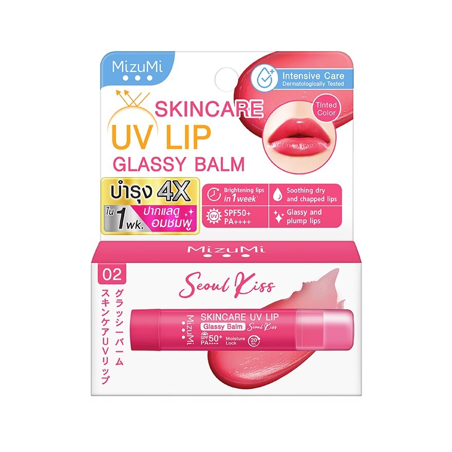 MizuMi UV Lip Glassy Balm Seoul Kiss3.5g