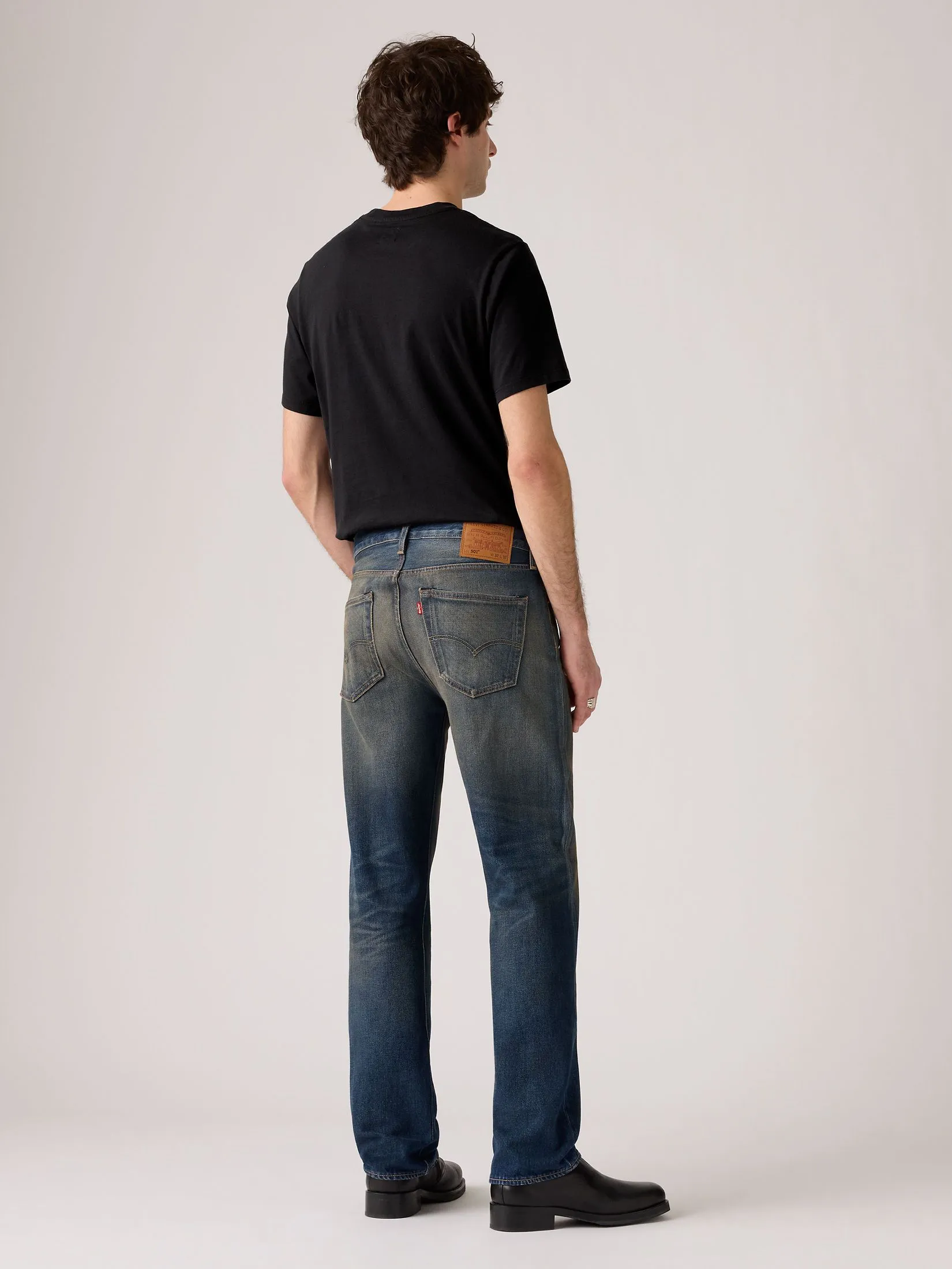 LEVI'S Men's 501 Original Jeans Dark Blue