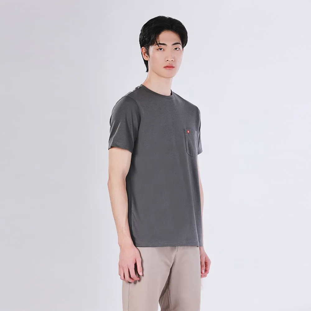 JOHN HENRY Men's T-Shirts (Slim Fit) SDM Dark Grey