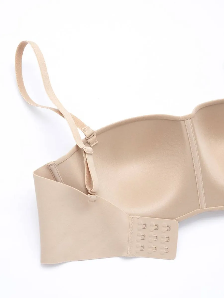 SABINA Pretty Perfect Seamless Wireless Strapless Bra - Sand