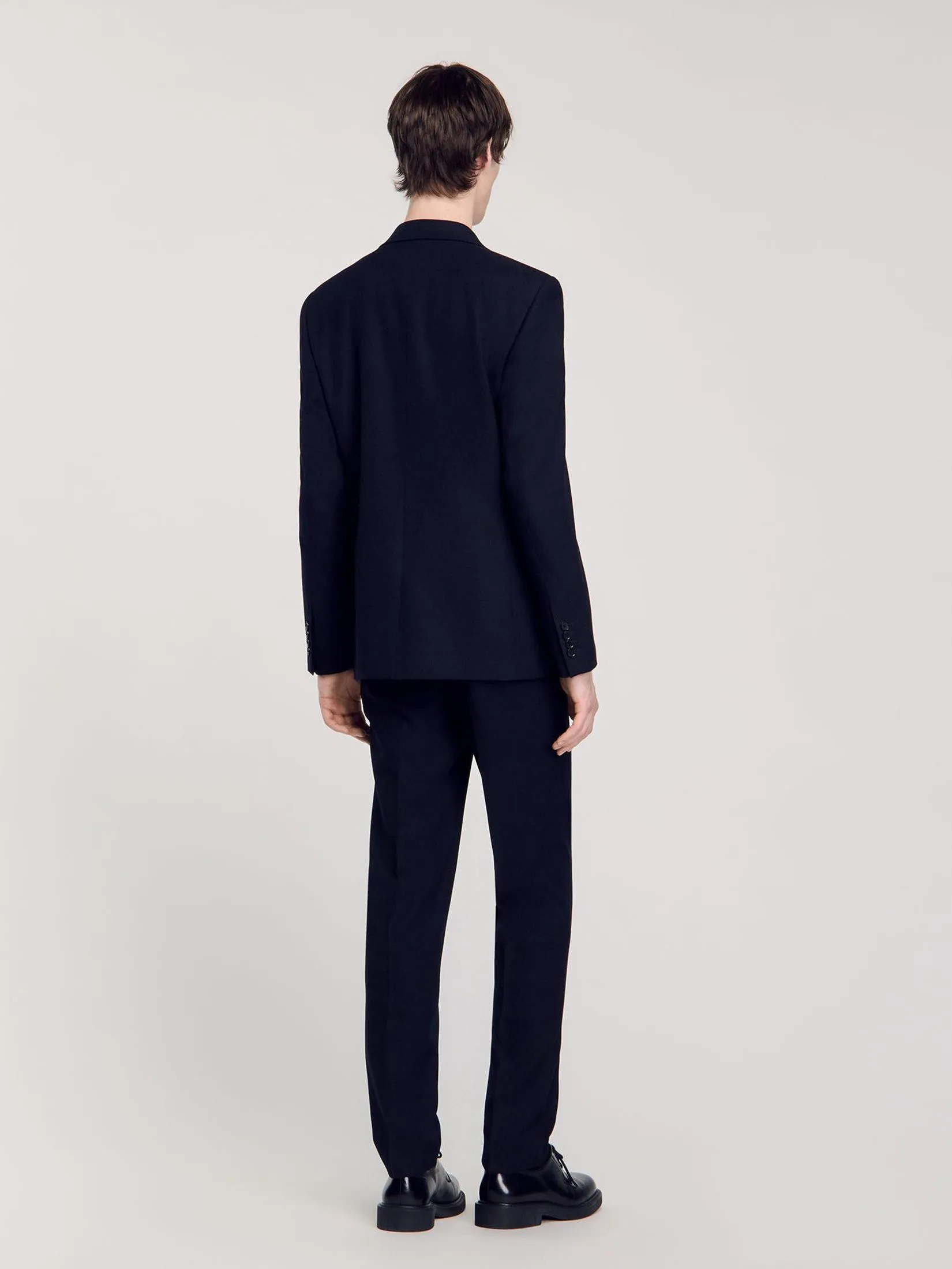 SANDRO Wool Suit Pants