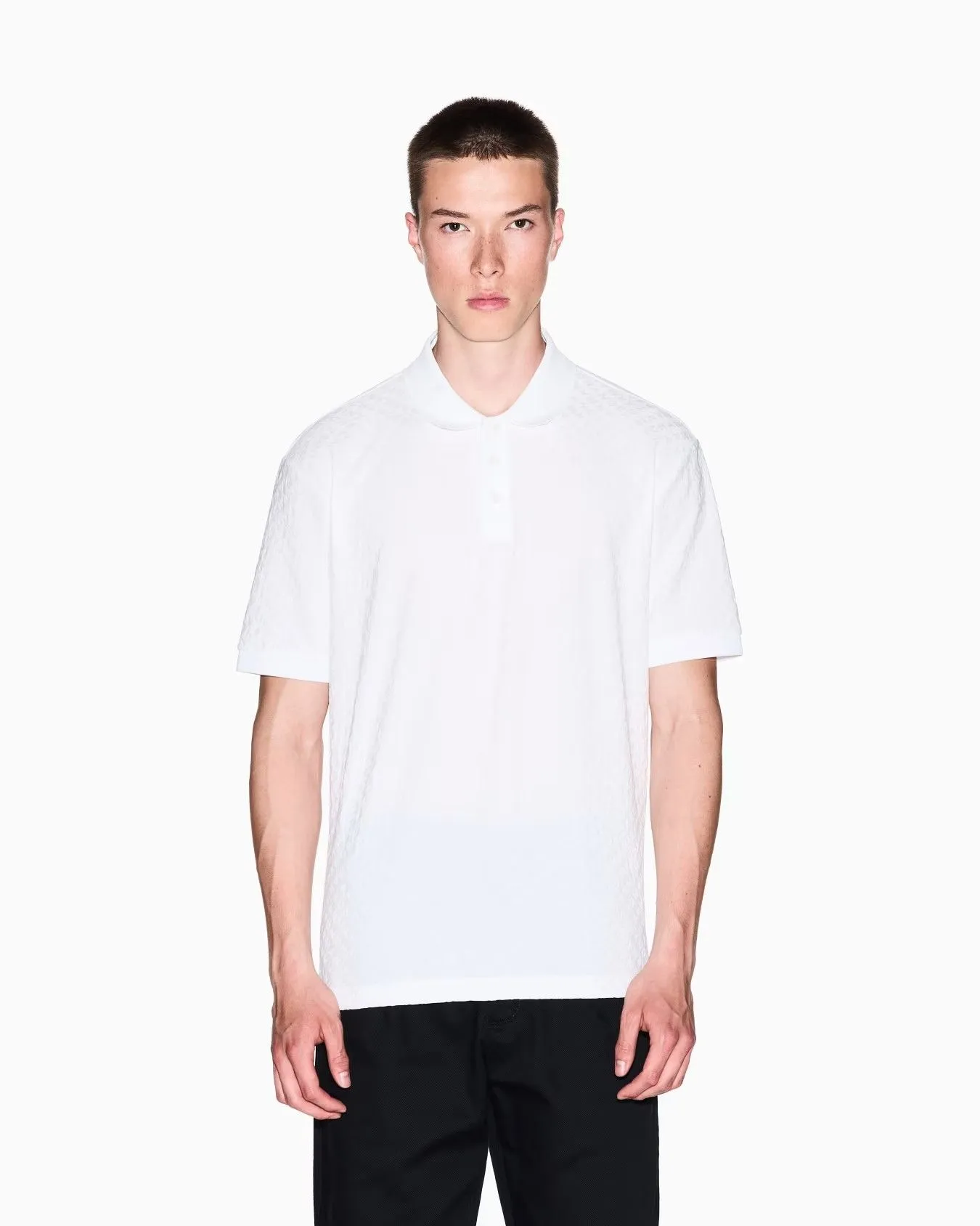 ARMANI EXCHANGE Polo Men XM001882-AF10337-F0051 Off-White