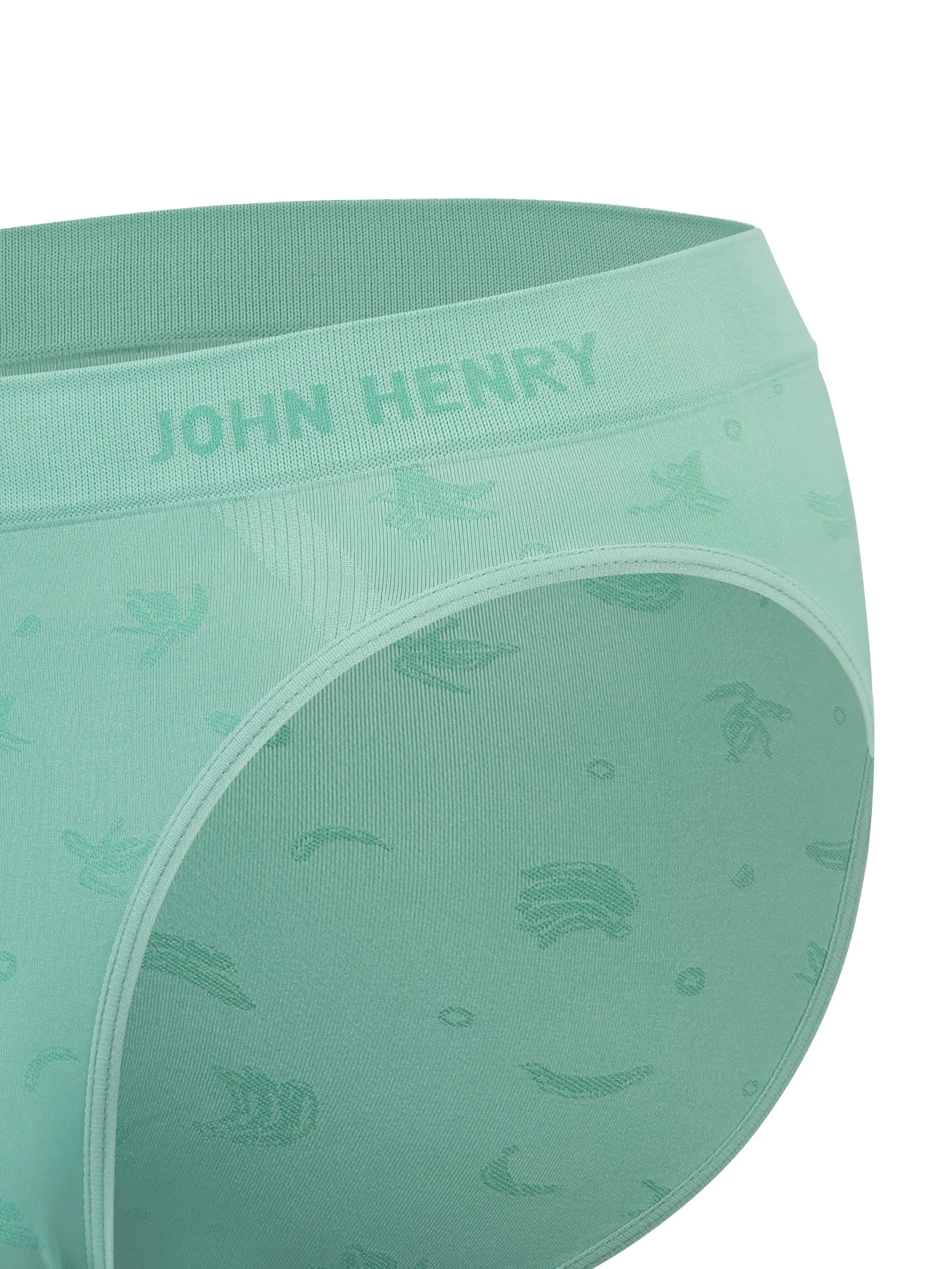 JOHN HENRY INNERWEAR Brief Men s Seamless Fashion - Mint