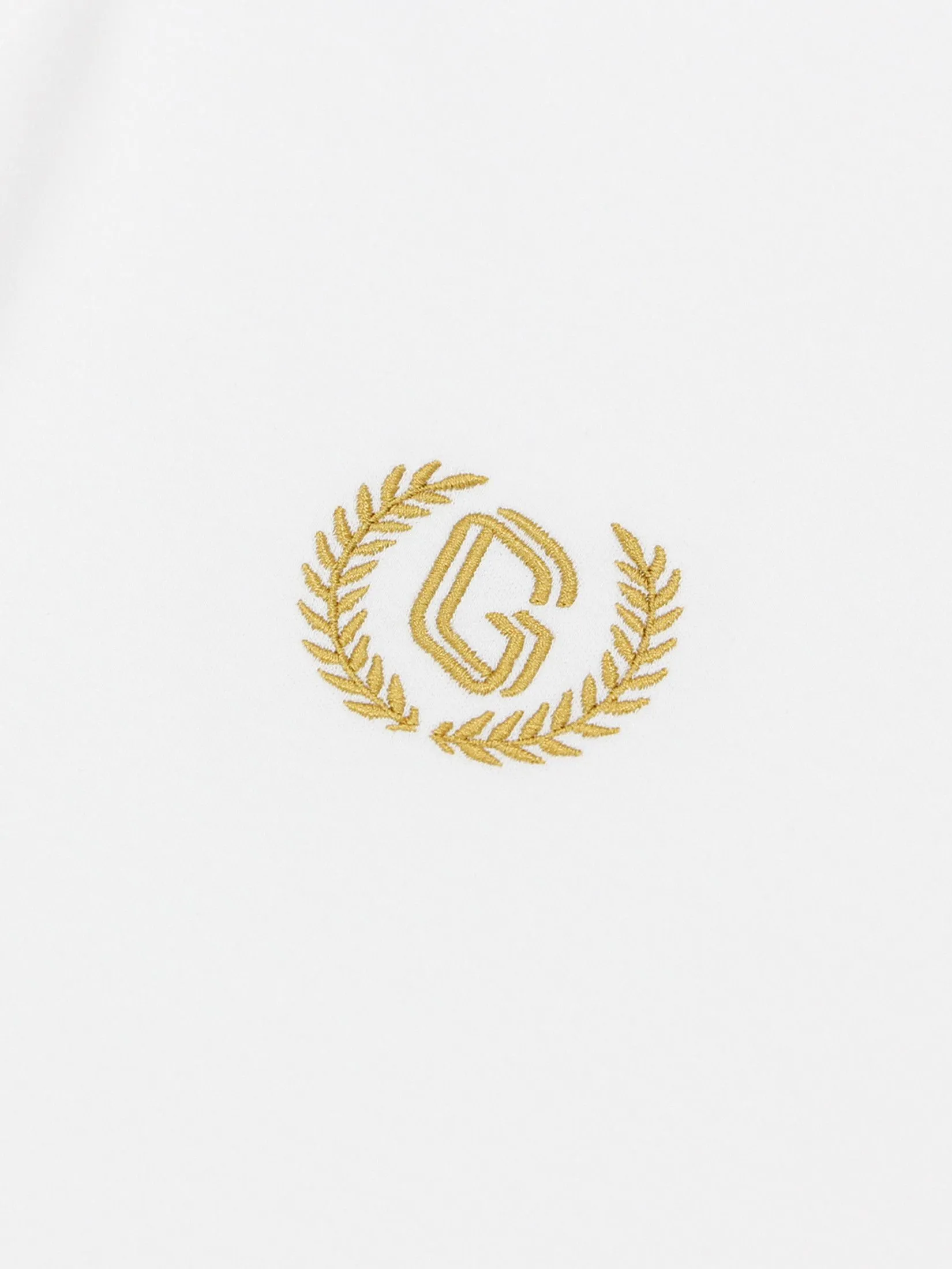 GIORDANO Men's Slim Interlock Polo (Liquid Touch) Signature White