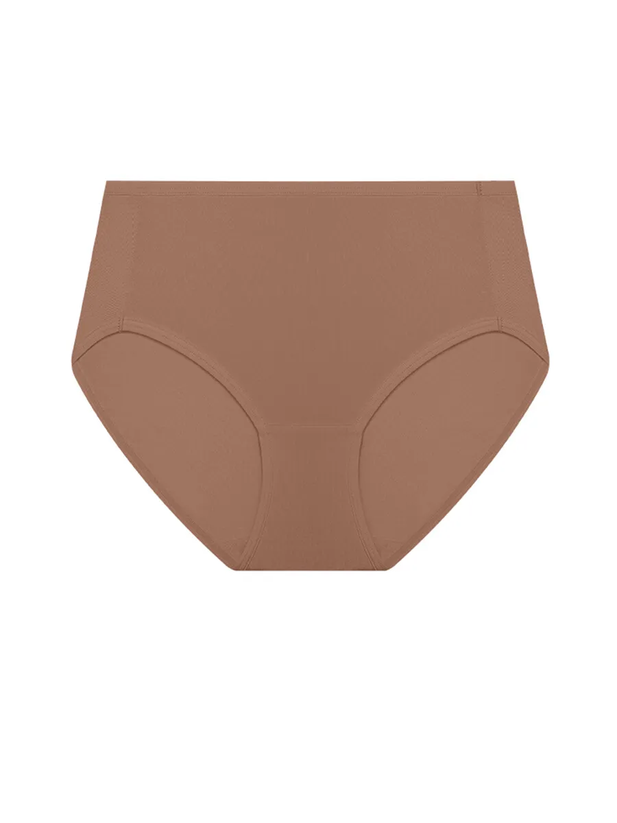 SABINA Panty Woman Microfiber High Waisted - Tan