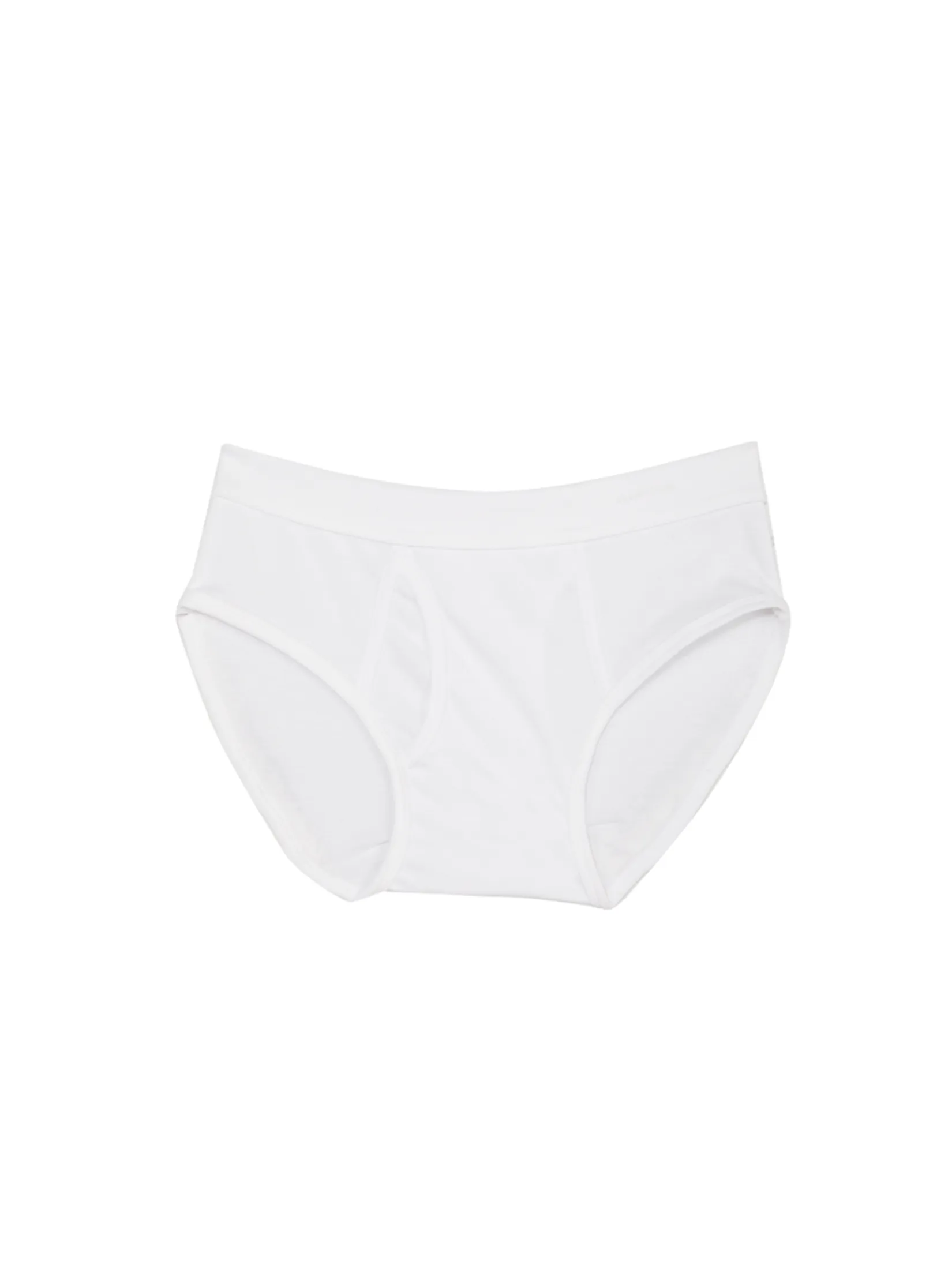 ELLE HOMME Men BRIEF Underwear KUB2001 Cotton 100% PACK 3 Pcs. - White