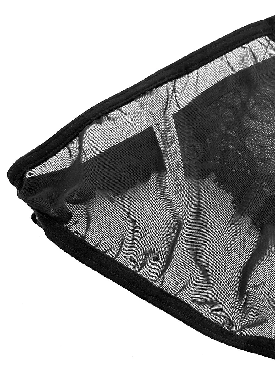 ELLE LINGERIE UNDERWEAR SEXY LOWRISE BLACK