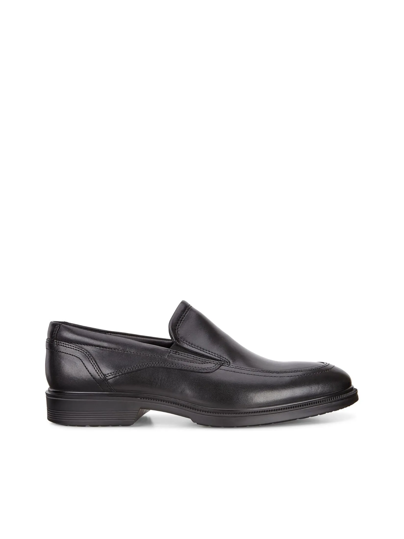 ECCO Men Leather Shoes Lisbon Black