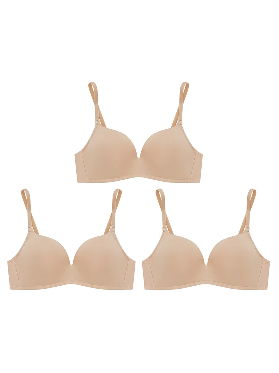 SABINA [Pack 3 Piece] Bra Doomm Doomm Collection - Sand Size - A30