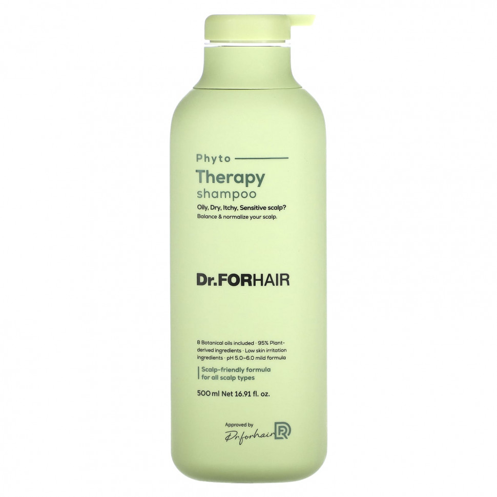Dr.ForHair, Фитотерапевтический шампунь, 500 мл (16,91 жидк. Унции)