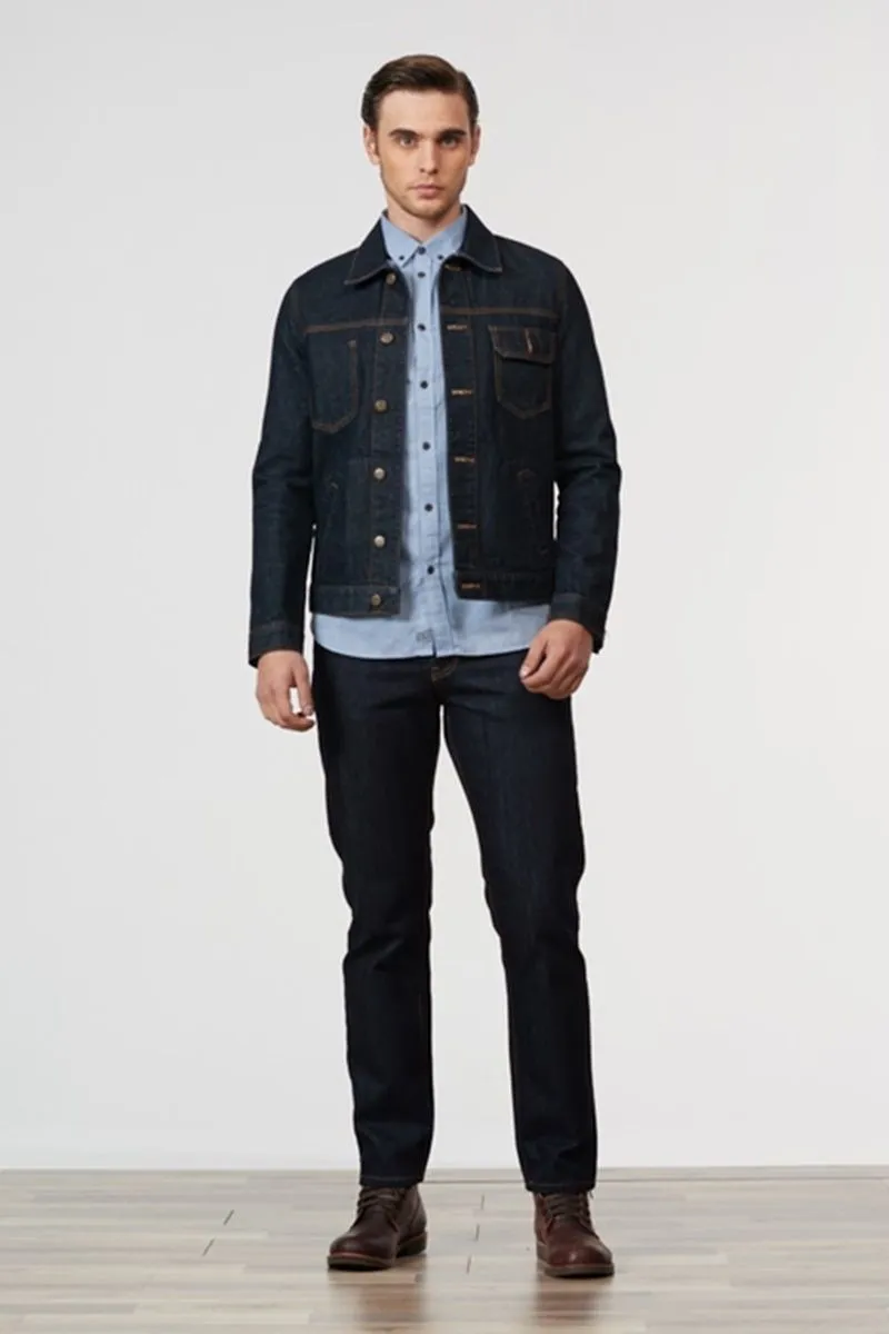 MC JEANS Men's Jeans Navy Blue MBA3109