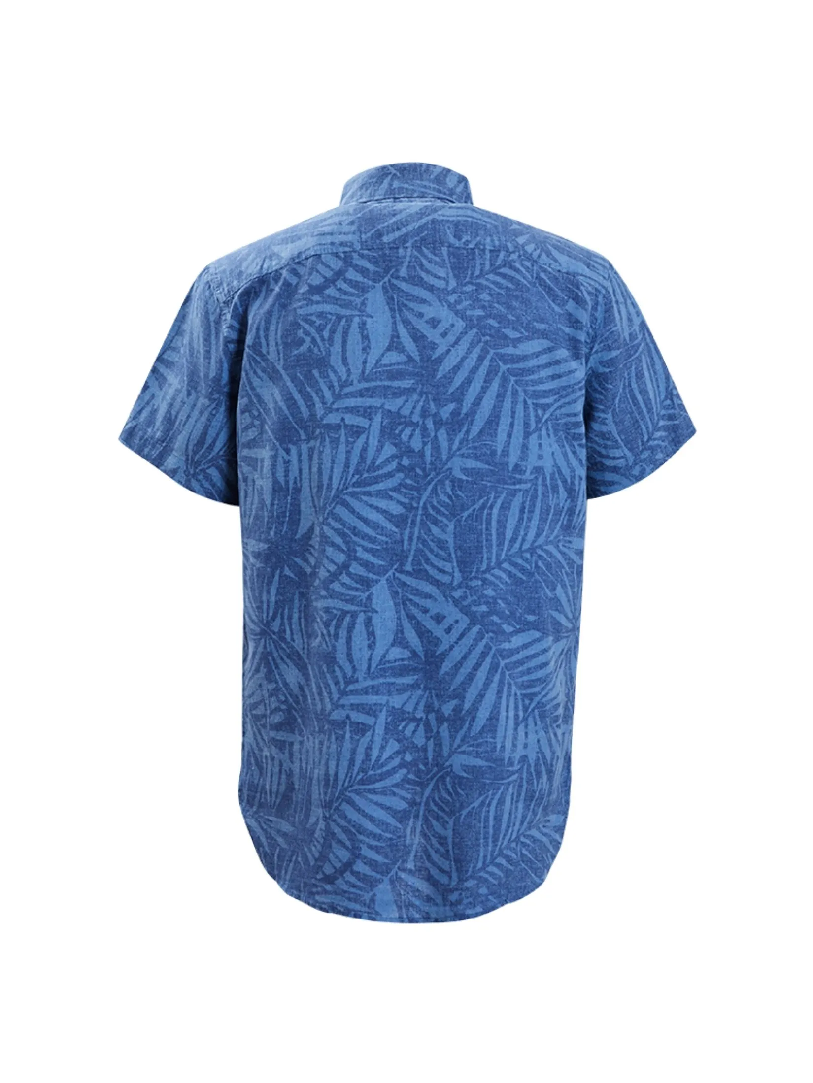 TOMMY HILFIGER MEN SHIRT BLUE Regular