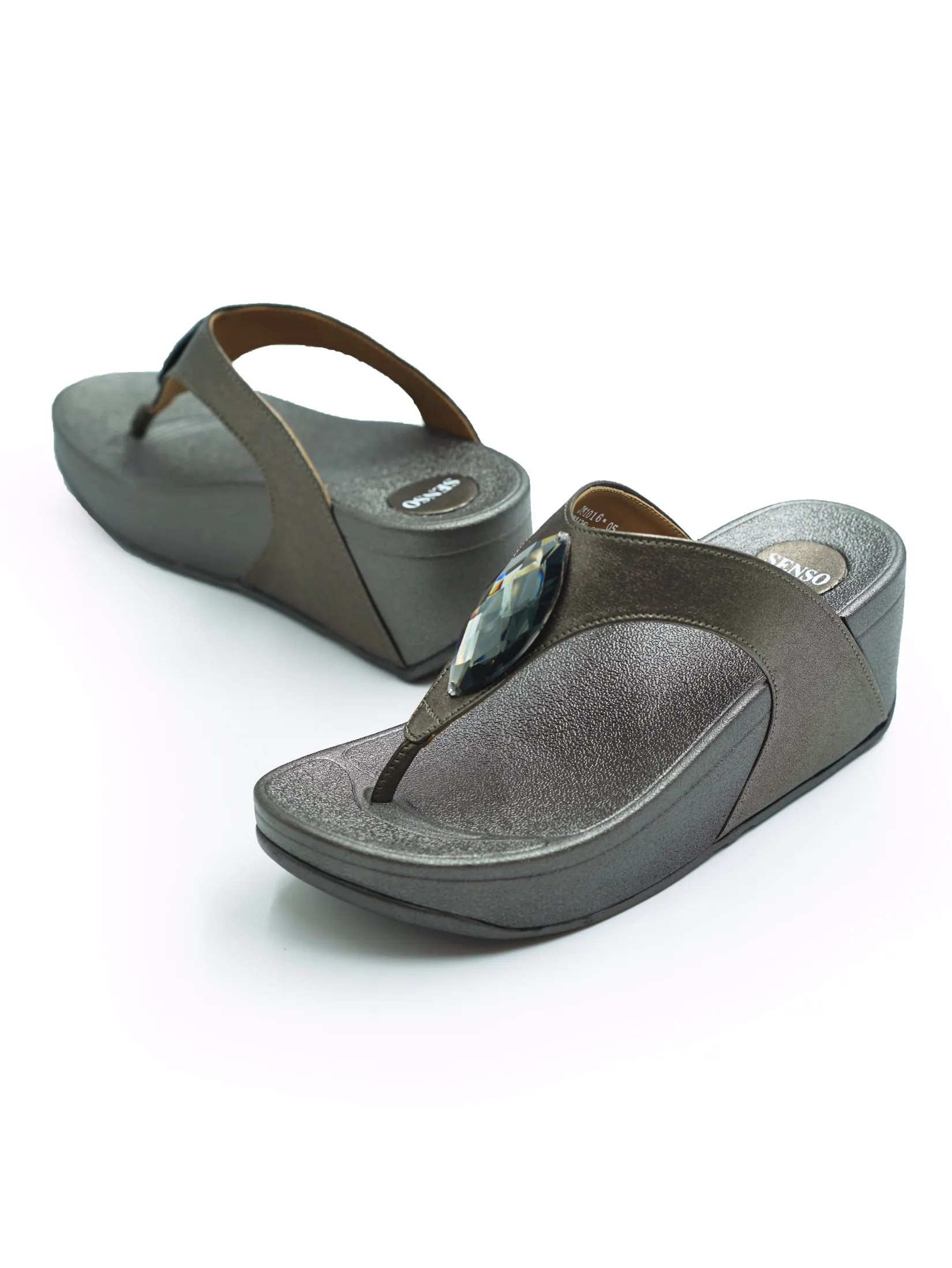 SENSO Women Comfort Sandals J81016 Grey