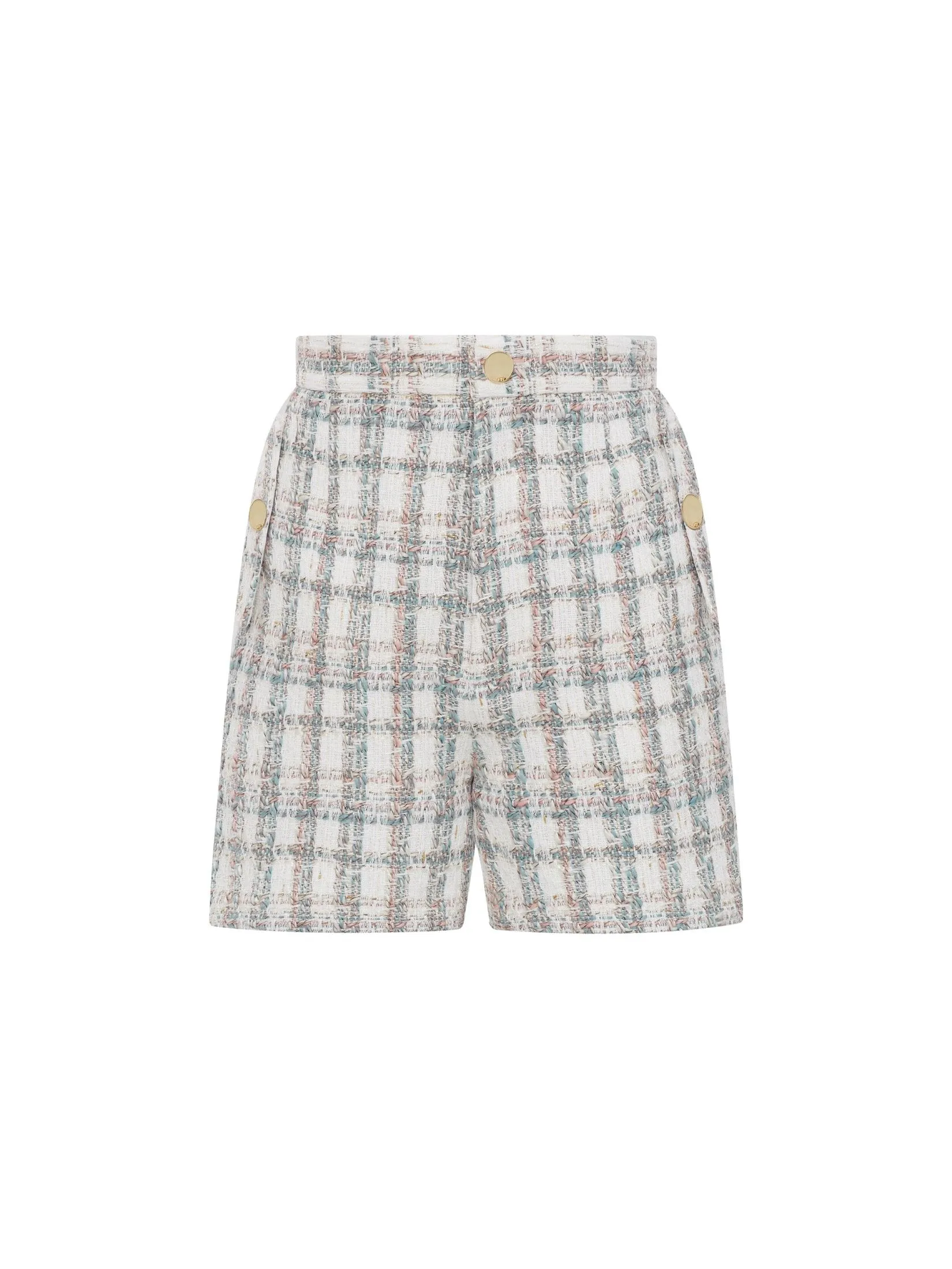 ASV (AW24)Erika Tweed Women Shorts Blue Size - M