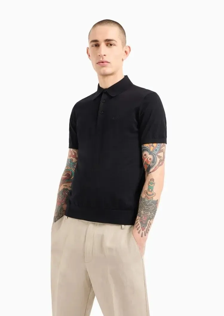 ARMANI EXCHANGE Polo Men 8NZF5D-ZM3JZ-1200 Black