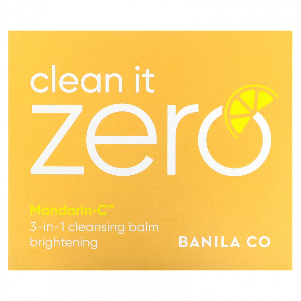 Banila Co, Clean It Zero, очищающий бальзам, для улучшения цвета кожи, 100 мл (3,38 жидк. унции)