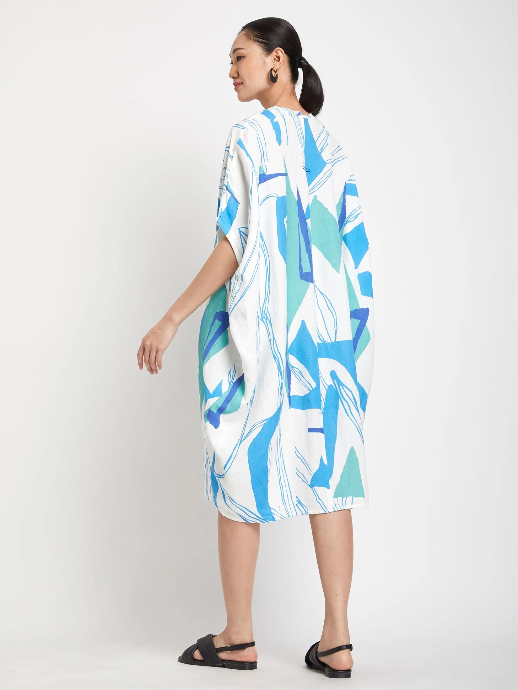 SIMPLICITY Women Dress Short Sleeves Print