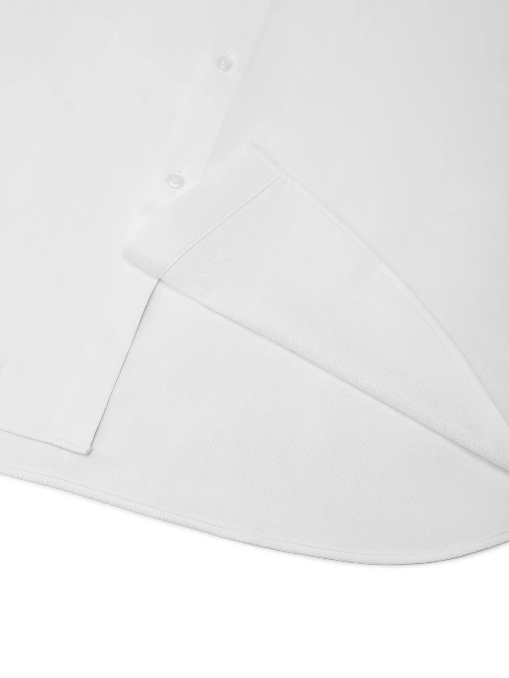 G2000 Men Clothing Non-Iron Dry Texture Shirt  Smart Fit - 5112332200 - White