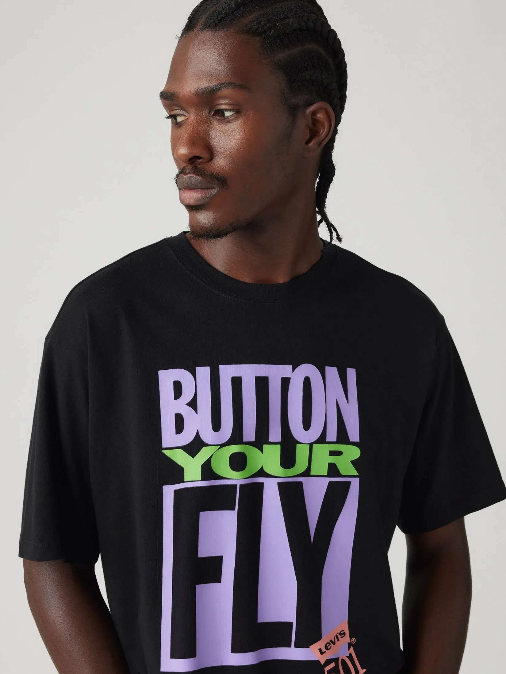 LEVI'S Men's Graphic Vintage Fit T-Shirt Black