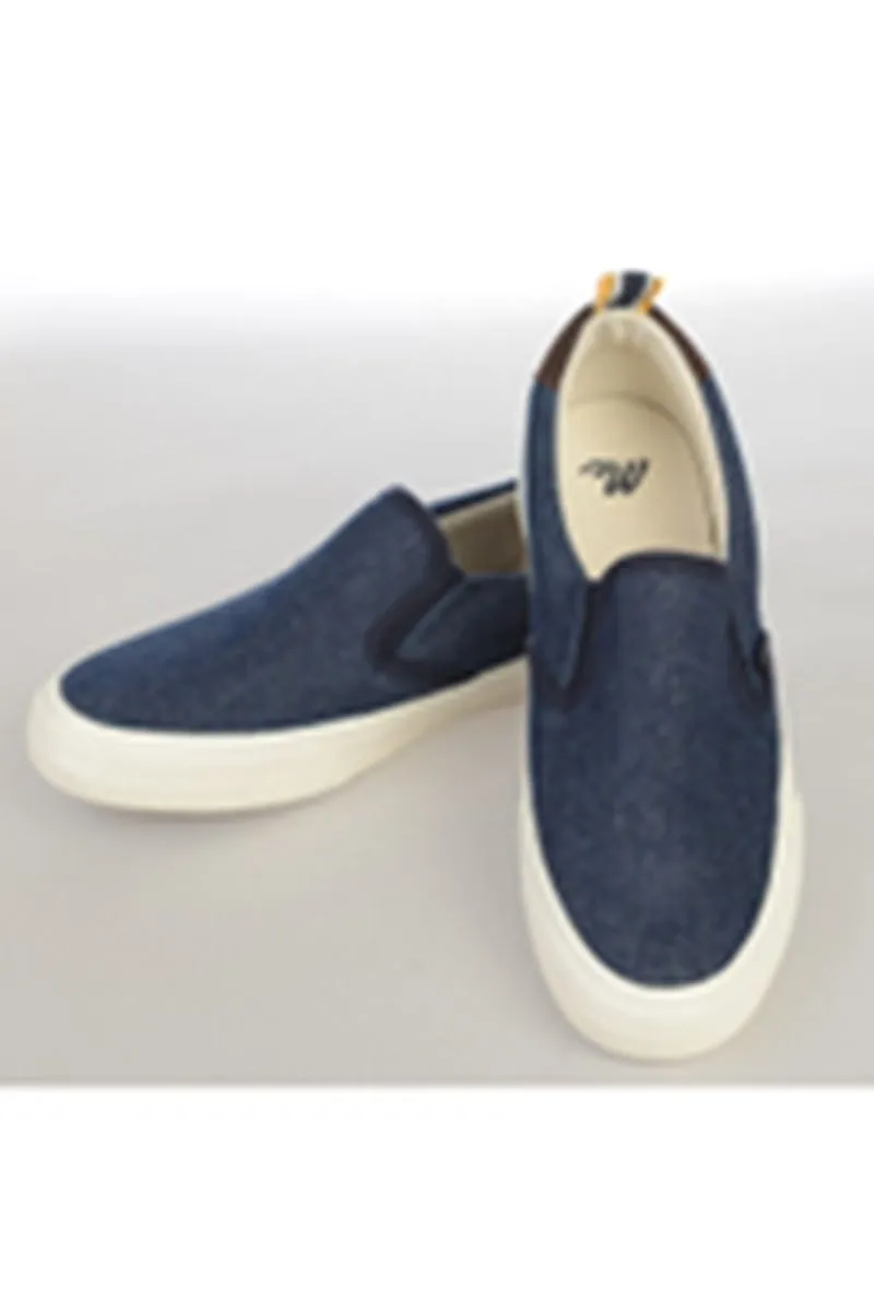 MC JEANS Sneaker Slip on Navy Blue M09Z00430