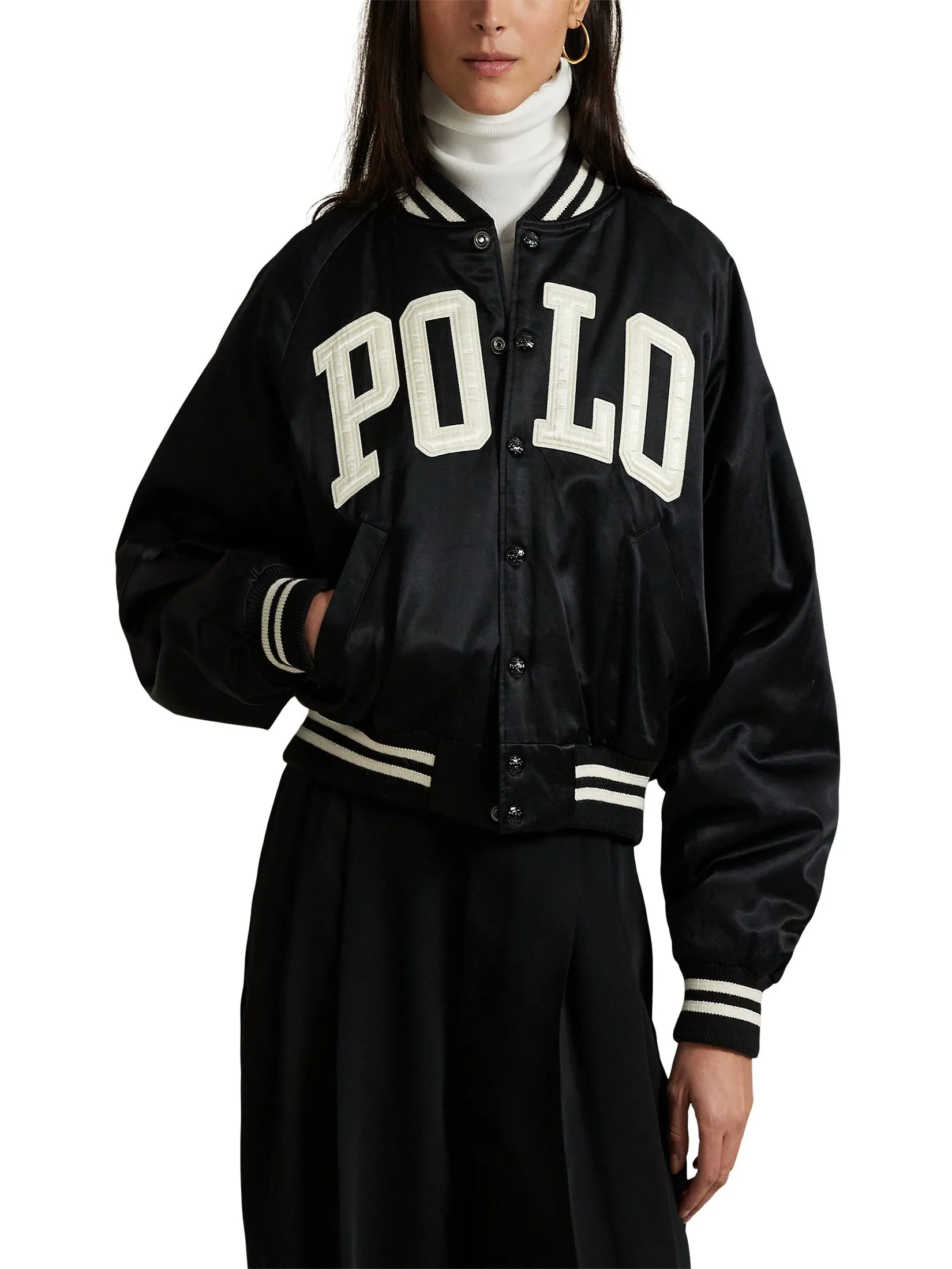 POLO RALPH LAUREN Jacket Women WMPOOTWNDG20070 Black