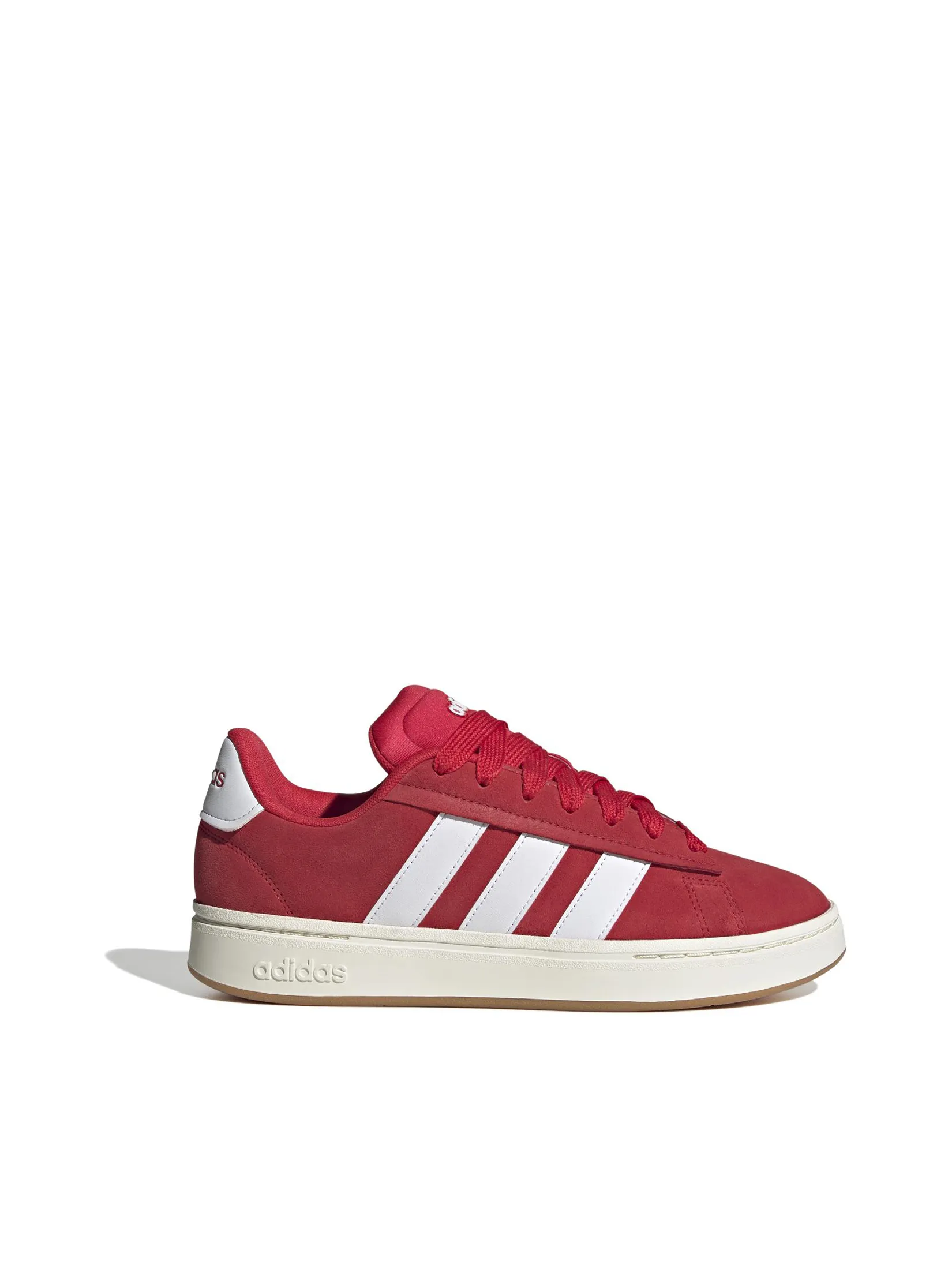 ADIDAS Men Sneakers Grand Court Alpha Pure Ruby / Ftwr White / Pure Ruby Size - 8.5 UK