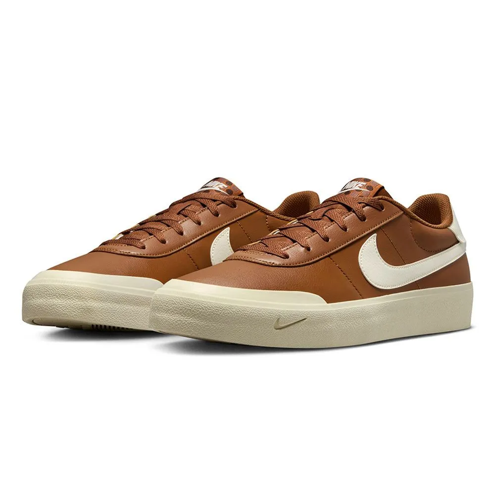 NIKE Court Shot Men Casual Shoes Brown - NI083SH642EOTH