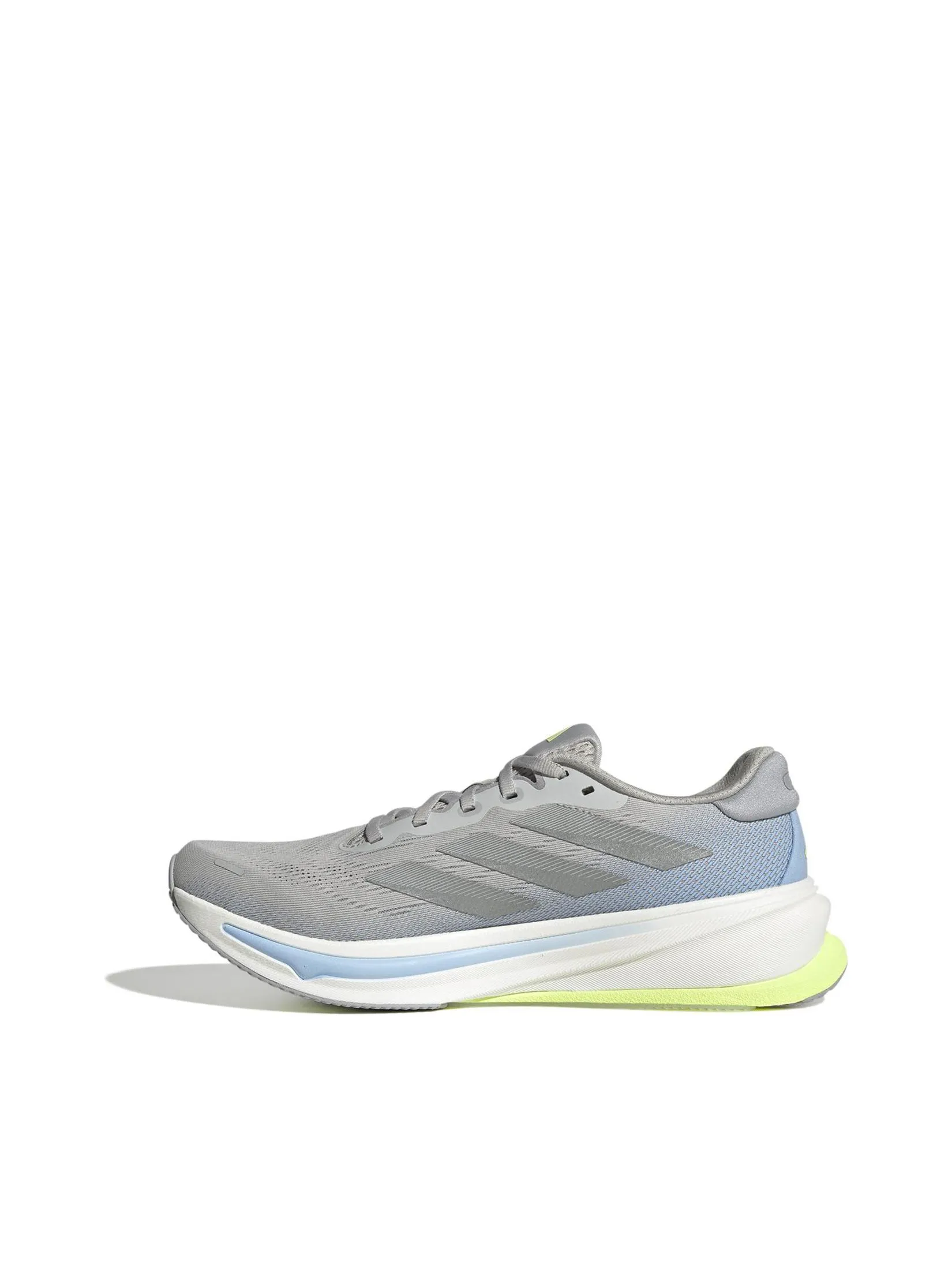 ADIDAS Men Running Shoes Supernova Rise 2 IH8708 Grey Two / Matte Silver / Hi-Res Yellow