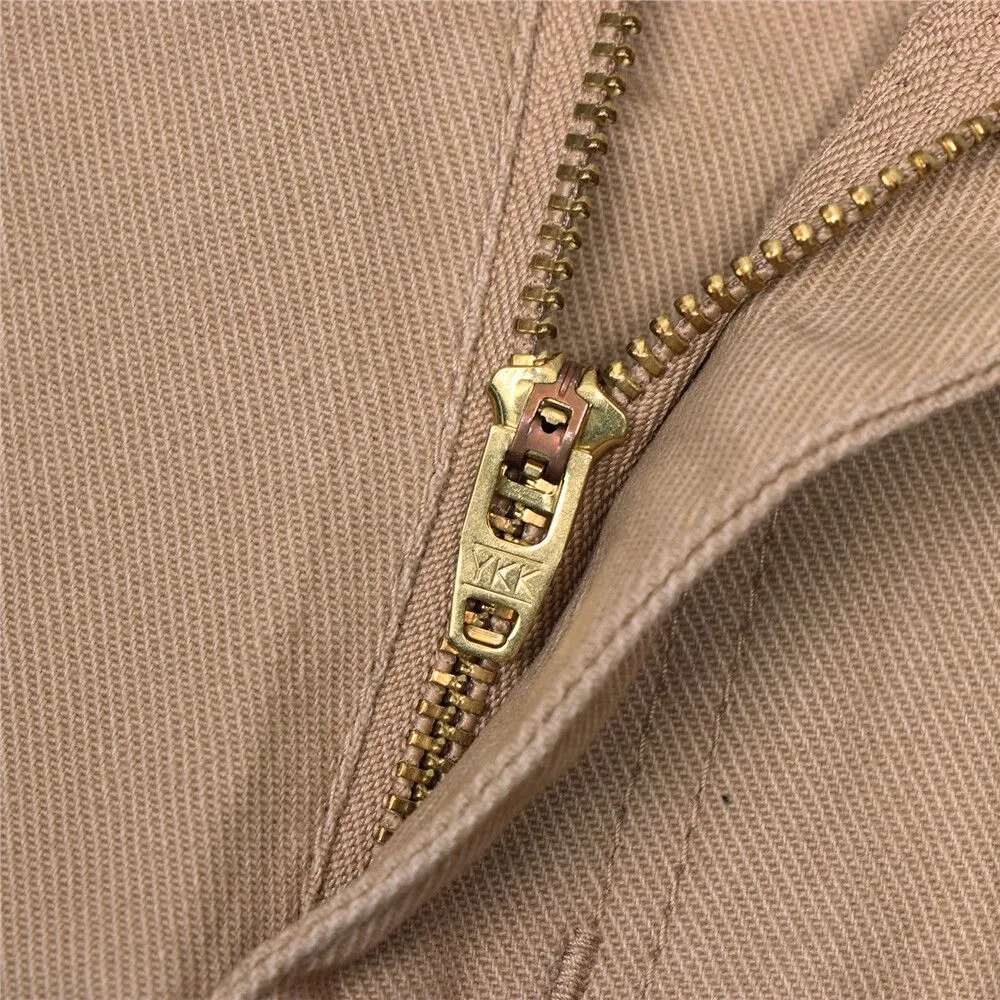 GIORDANO Khaki Women's 180 Degree Mid Rise Slim Taper Pants