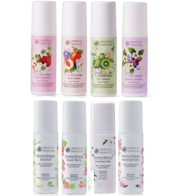 Шариковый дезодорант антиперспирант с разными ароматами Oriental Princess 14 ароматов
