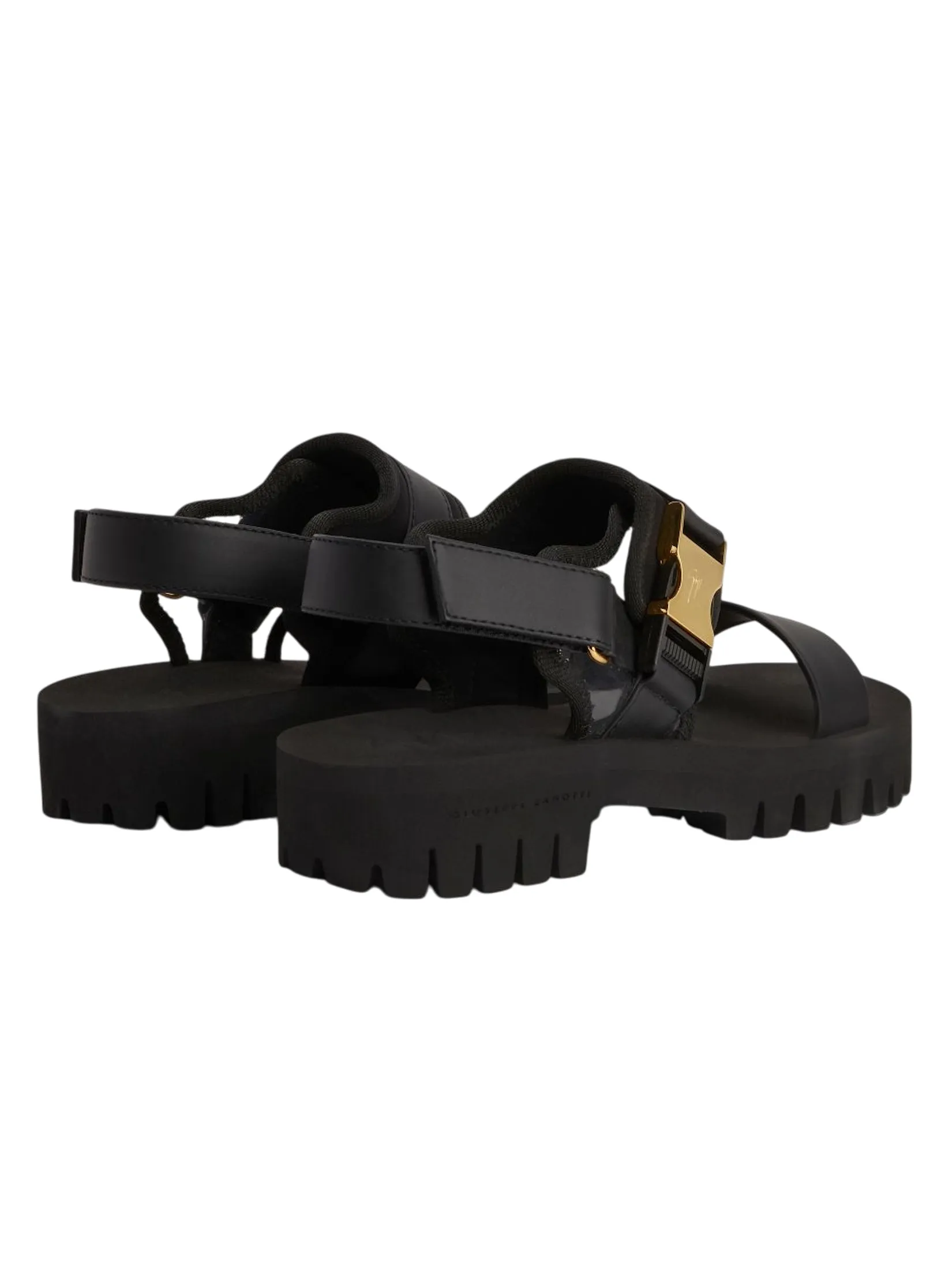 GIUSEPPE ZANOTTI Men sandals THE MEDERIC NERO
