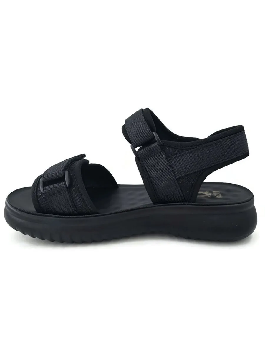 KLIN Woman Slingback Sandals Black