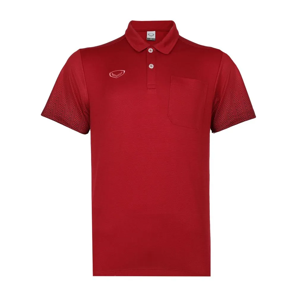 GRAND SPORT Red Men's polo shirt (012584) Size - S