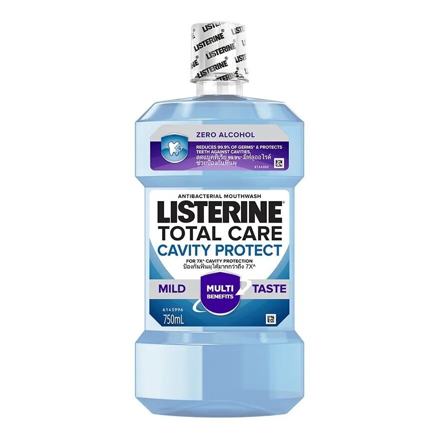 Listerine Mouthwash Total Care Cavity Protect 750 Ml.