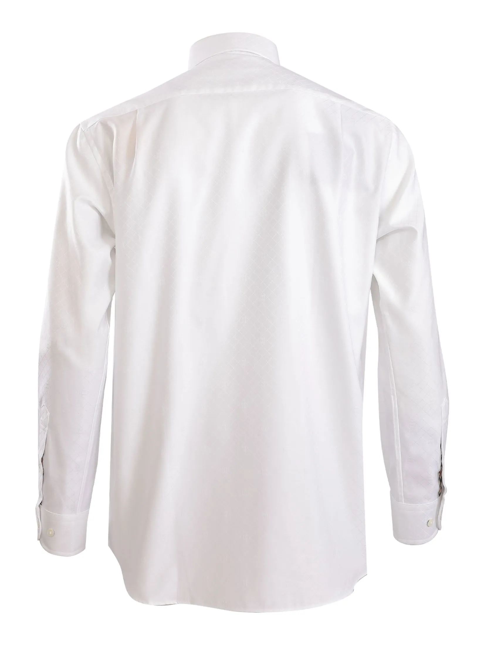 DAKS MEN Long Sleeve Shirt Smart Fit White