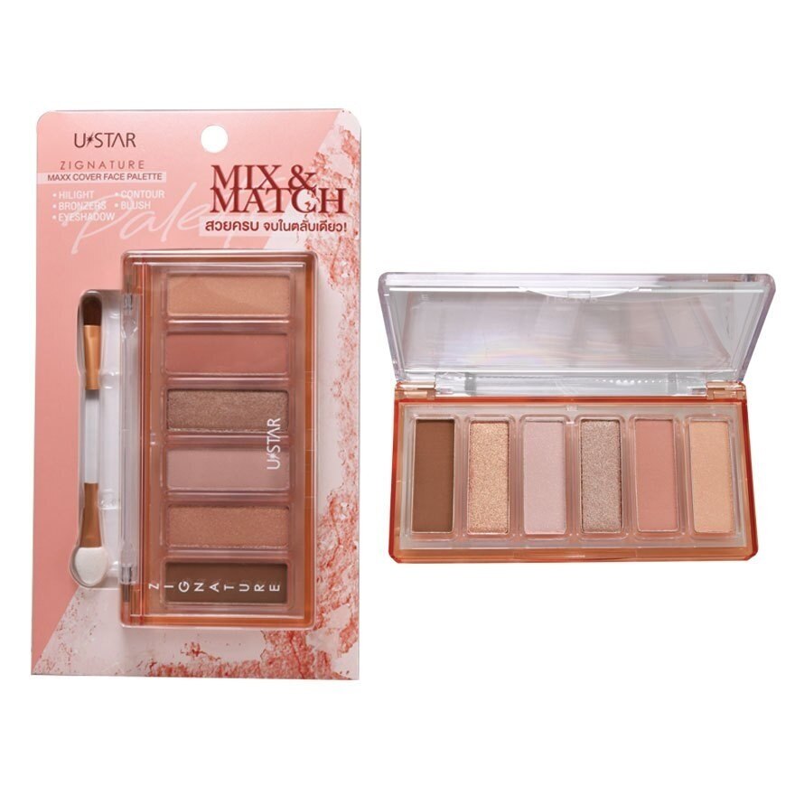 Ustar Zignature Maxx Cover Eye Palette 6g.