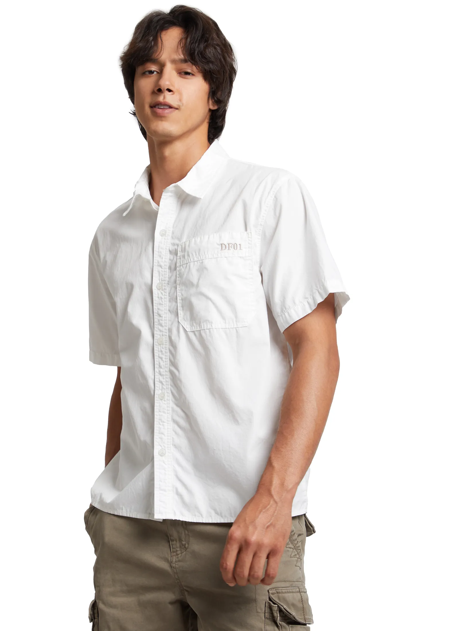 DEFRY 01 Men Shirt Short Sleeves 2501WSSM017