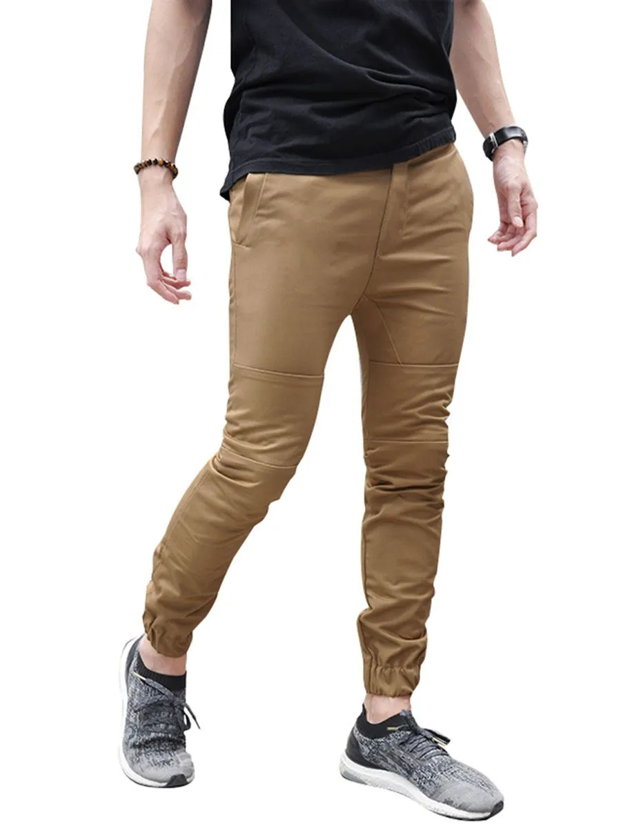 SIMPLE&RAW Jason Jogger Pants Sk823-Br-26 Brown