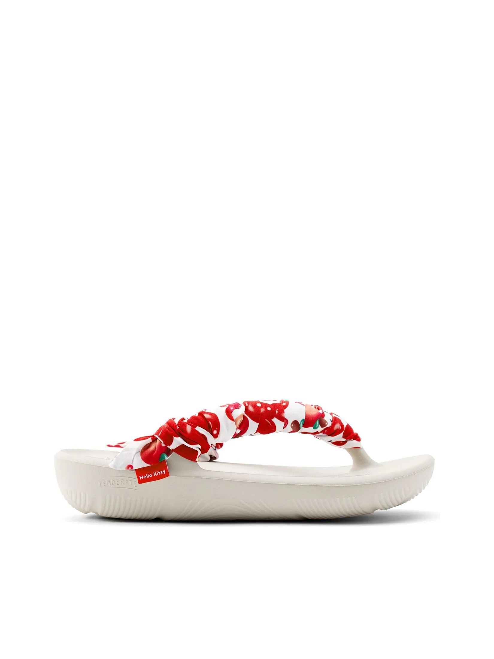 TAW&TOE Unisex Sandals Zerovity OG Scarf Set Hello Kitty Cream
