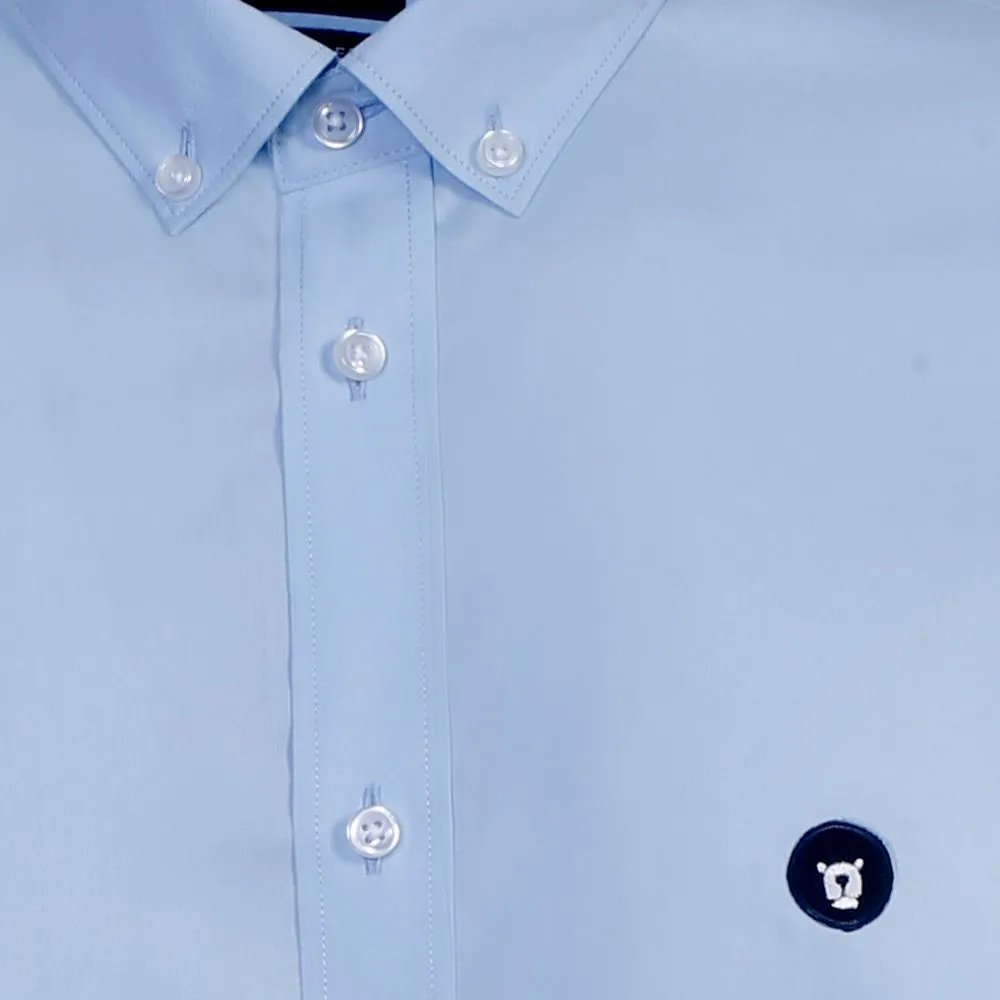 BROWNE & CO. Light Blue Button Down Long Sleeves Shirt
