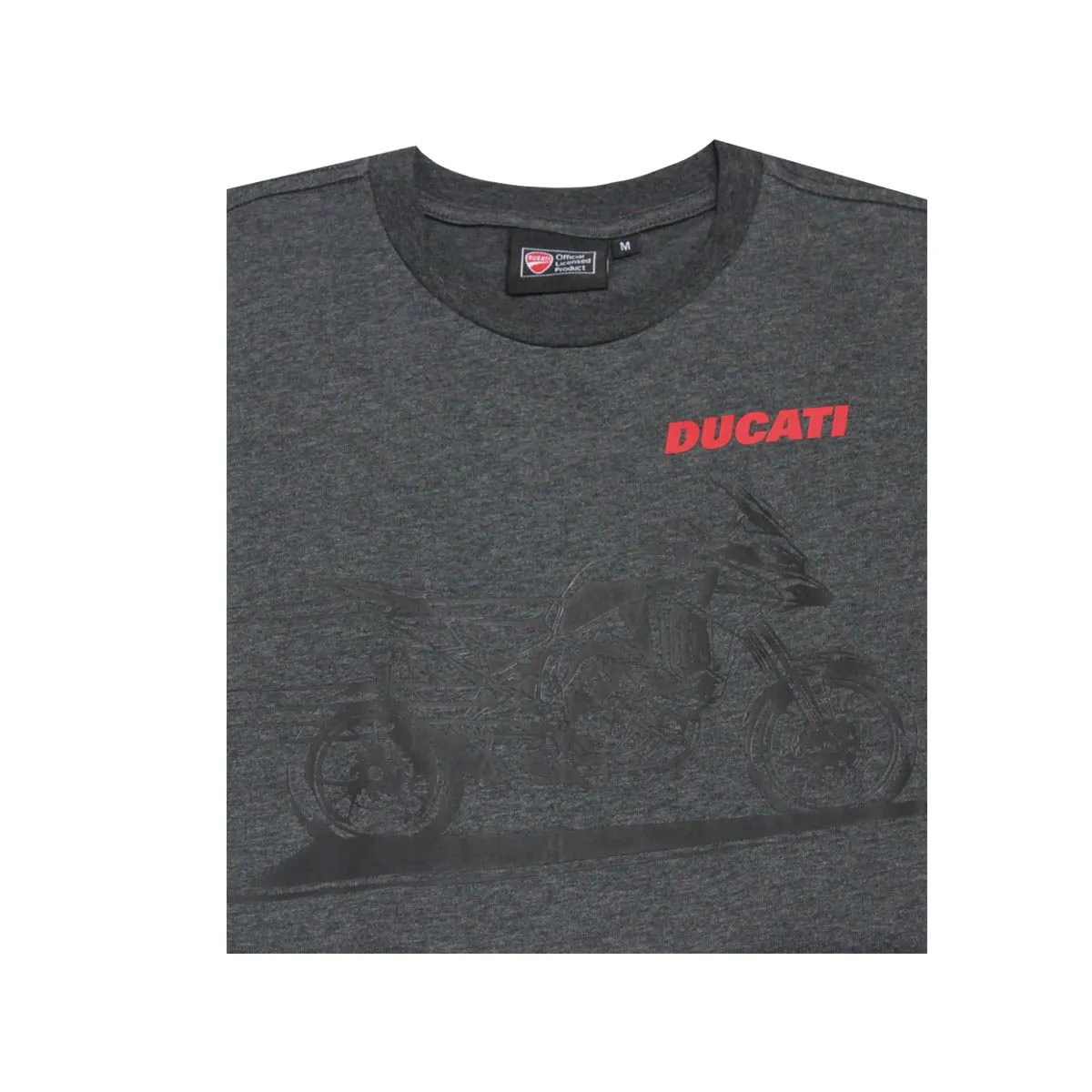 DUCATI Gray T-shirt for men DCT52 053