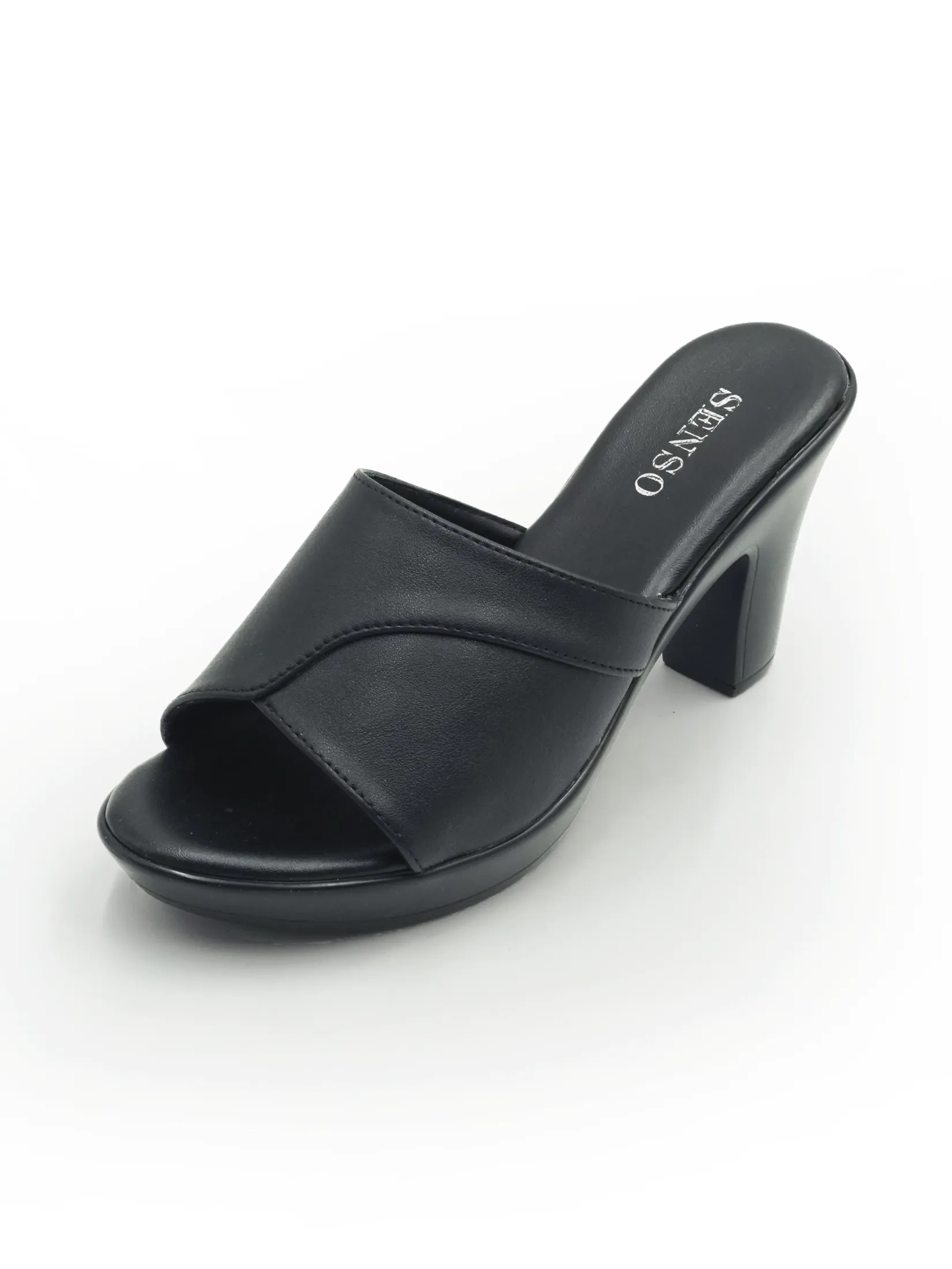 SENSO Women PU HEEL J47349 Black