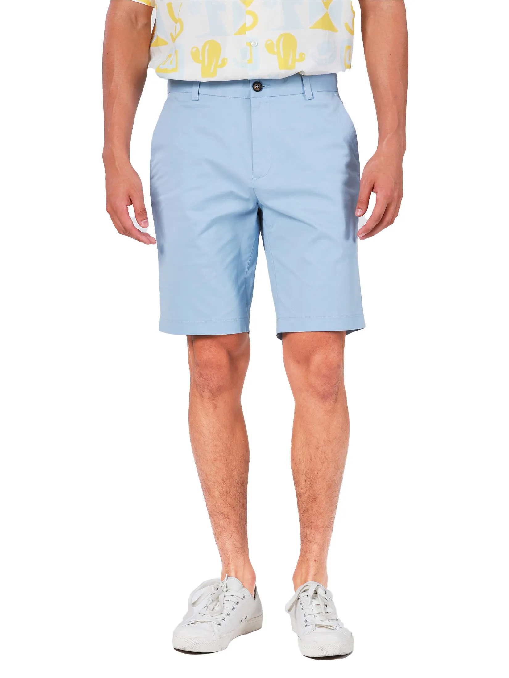 JOHN HENRY Men's Shorts (Slim Fit) REJUVENATE VACATION Blue